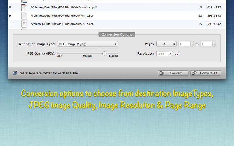 PDF to JPG : The Batch PDF to Image Converter 3.5 : PDF to JPG : The Batch PDF to Image Converter screenshot