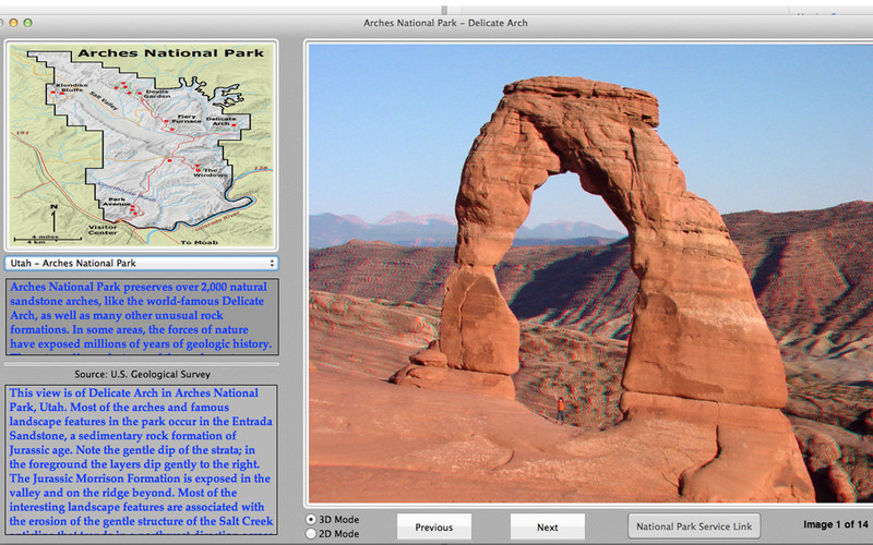 3D National Parks 2.5 : 3D National Parks screenshot