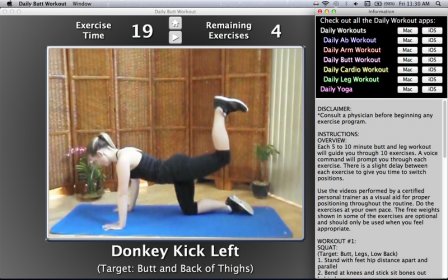 Daily Butt Workout screenshot