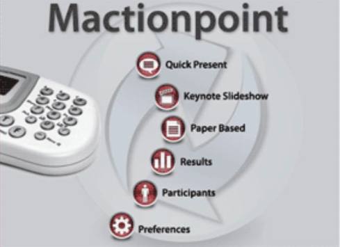 Mactionpoint 1.1 : Main Window