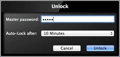 UBPassword 1.1 : Unlocking App Window