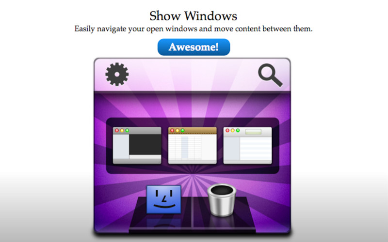 Show Windows 1.0 : Show Windows screenshot