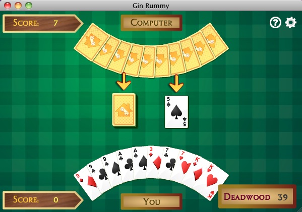 Gin Rummy 1.1 : General view