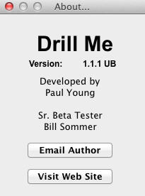 Drill Me 1.1 : About