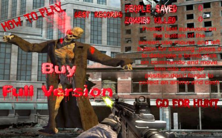 Commando vs Zombies Lite screenshot