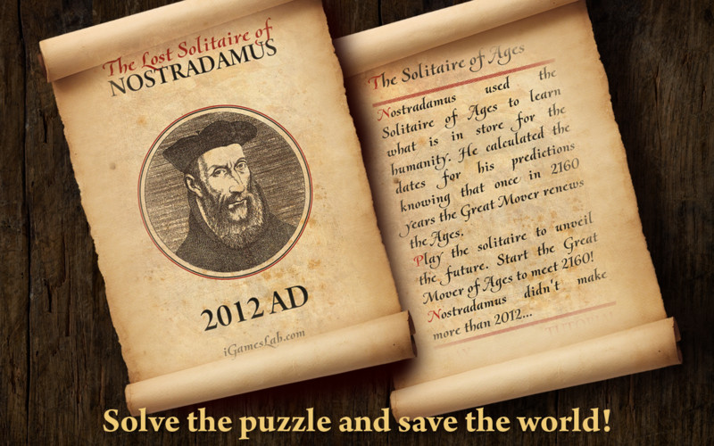 Solitaire of Nostradamus 1.0 : Solitaire of Nostradamus screenshot