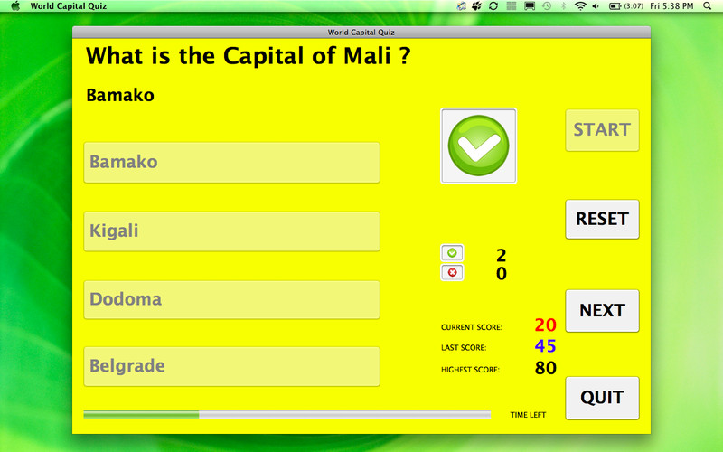 World Capital Quiz 1.0 : World Capital Quiz screenshot