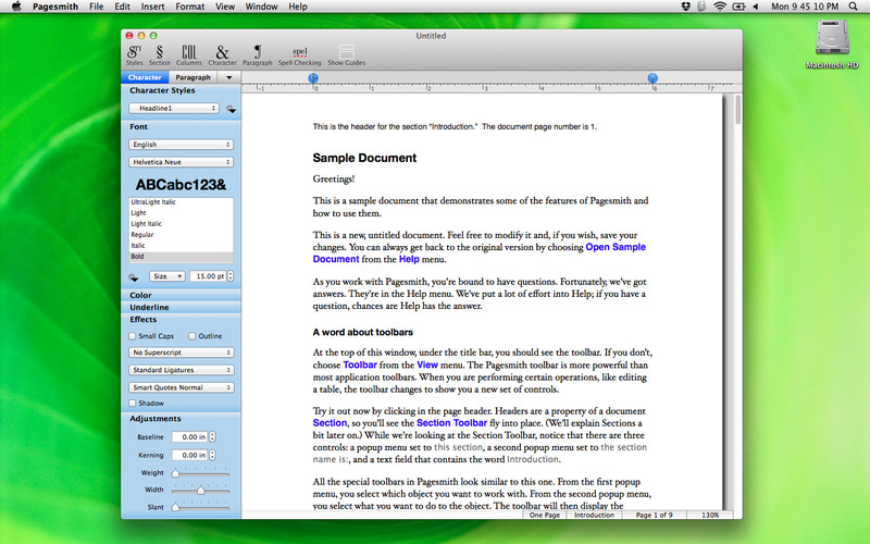 Pagesmith 1.0 : Pagesmith screenshot