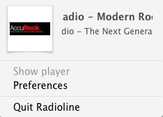 Radioline 1.4 : Menu Bar App Icon