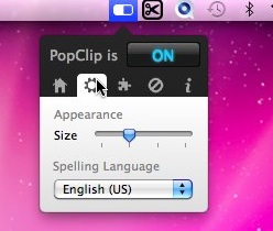 PopClip 1.3 : Appearance Settings