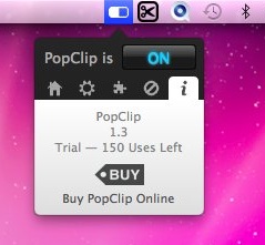PopClip 1.3 : About