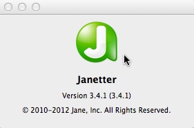 Janetter for Twitter 3.4 : About