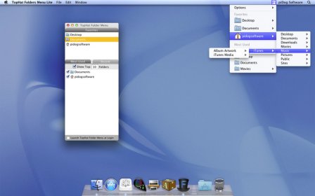 TopHat Folders Menu Lite screenshot