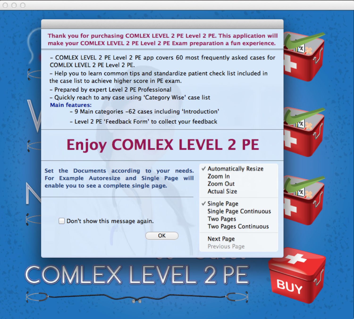 COMLEX LEVEL 2 PE 1.0 : Intro Screen
