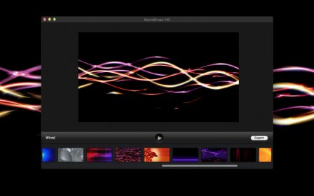 MovieDrops HD for iMovie and for Final Cut Pro screenshot