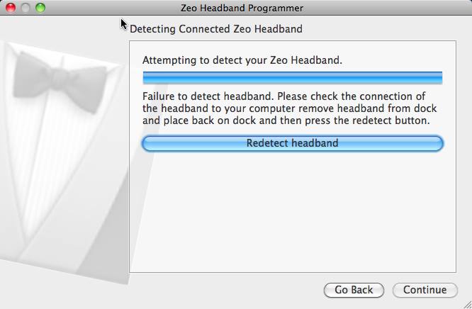 zeo-headband-programmer 1.0 : Main window