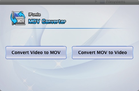 iFunia MOV Converter 2.9 : Launcher