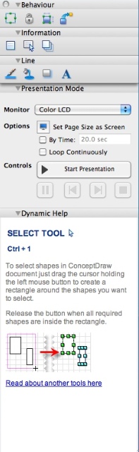 ConceptDraw PRO 9.2 : Side tool-window