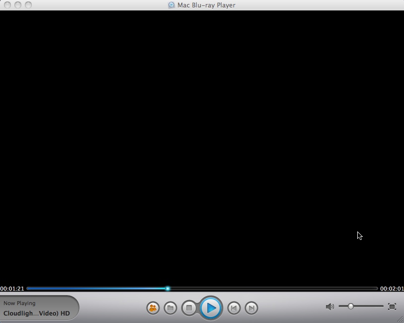 Macgo Mac Blu-ray Player 2.1 : Main Window