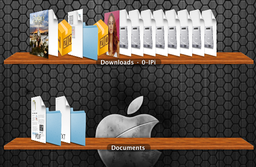 DesktopShelves Lite 2.1 : Main Screen
