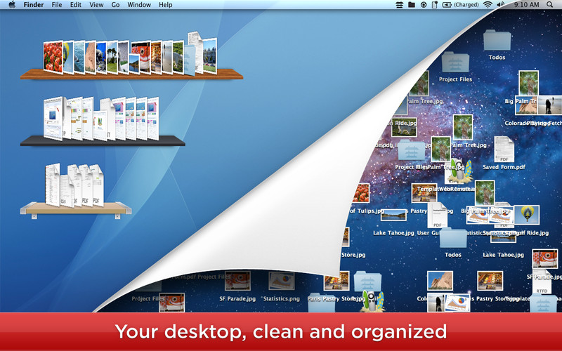 DesktopShelves 2.1 : DesktopShelves screenshot