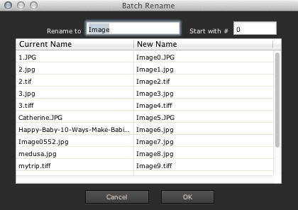 SIGMA Photo Pro 5.5 : Batch Renaming Images