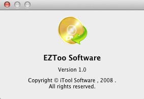EZToo DVD To AVI Converter 1.0 : About window