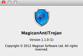MagicanAntiTrojan 1.1 : About