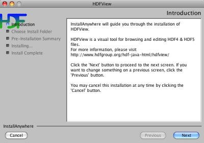 hdfview mac