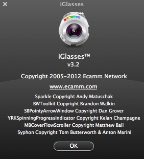 iGlasses 3.2 : Program Version