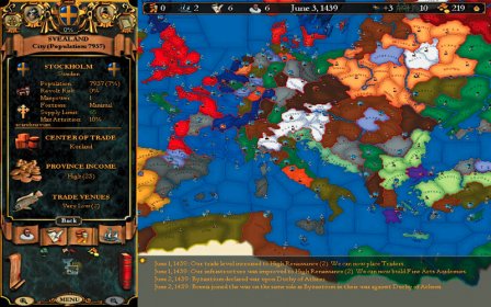 Europa Universalis 2 screenshot