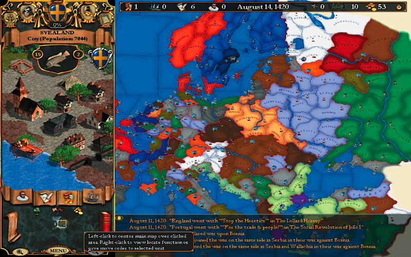 Europa Universalis 2 1.0 : Europa Universalis 2 screenshot