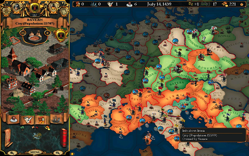 Europa Universalis 2 1.0 : Europa Universalis 2 screenshot