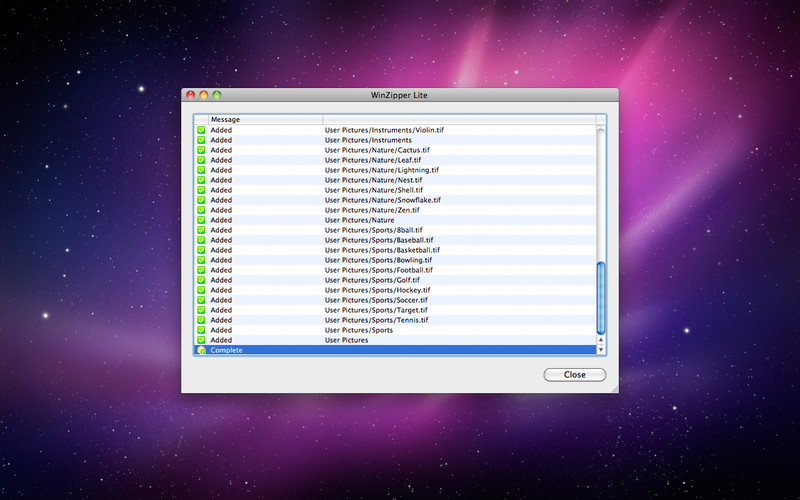 WinArchiver Lite 2.4 : WinArchiver Lite screenshot
