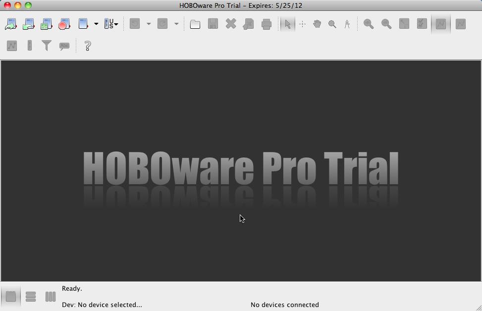 HOBOwarePro 3.3 : Main window