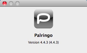 Palringo Instant Messenger 4.4 : About window