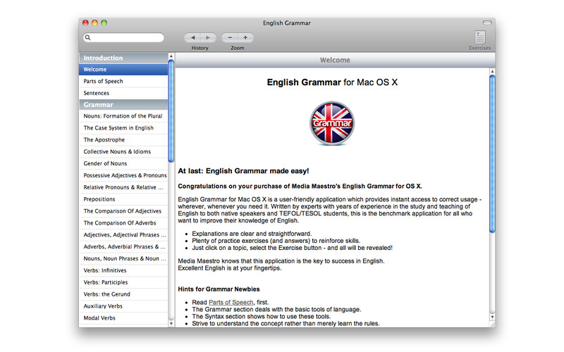 English Grammar 1.1 : English Grammar screenshot