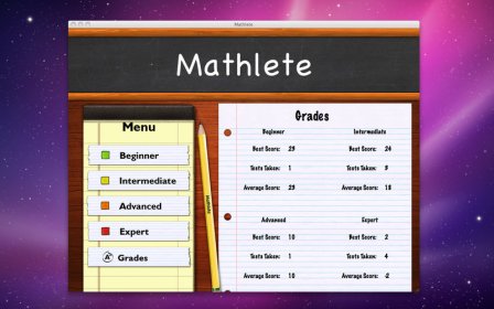 Mathlete screenshot
