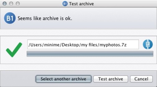 Testing Archive File