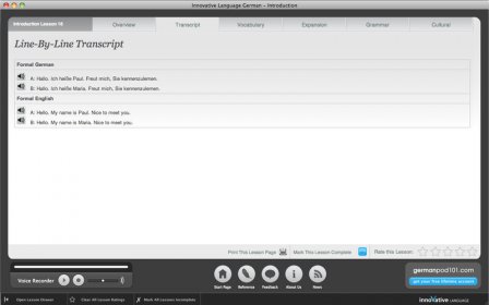 Learn German - Introduction (Lessons 1 to 32 with Audio) screenshot