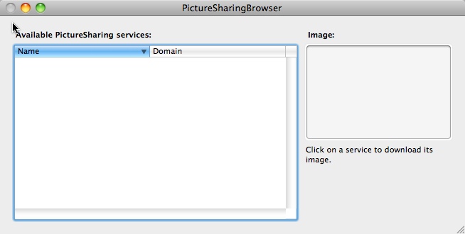 PictureSharingBrowser 2.1 : General View