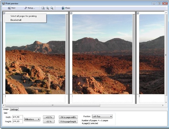 PanoramaStudio 2 Pro 2.3 : Main window
