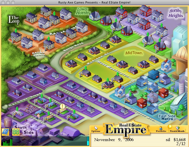 Real Estate Empire 1.8 : General view