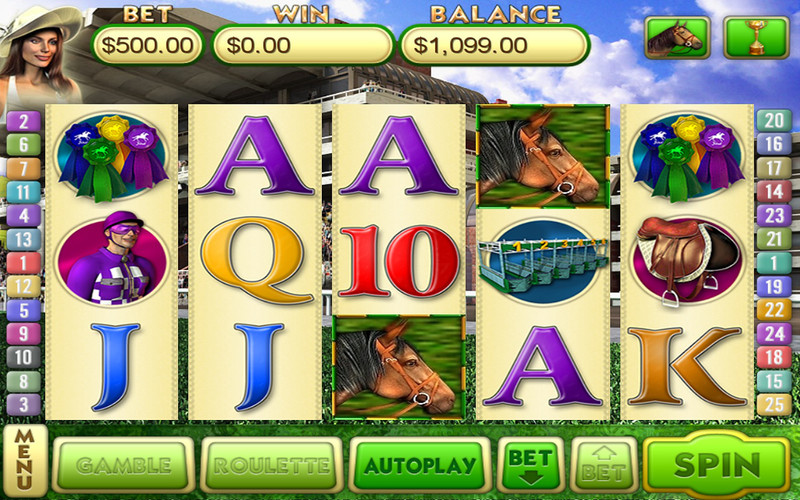 Gallop for Gold Slots for Mac 9.6 : Game play