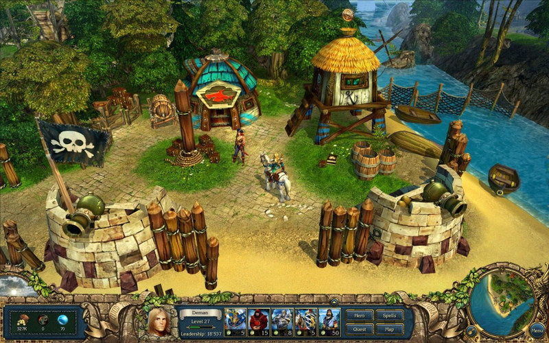 King's Bounty: The Legend (MULTI6) 1.2 : King's Bounty: The Legend (MULTI6) screenshot