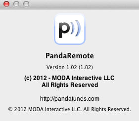 PandaRemote 1.0 : About