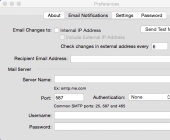 Configuring Email Notifications Settings