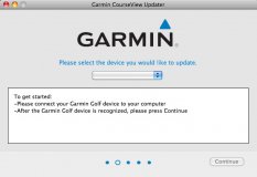 garmin homeport update initializing