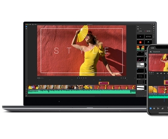 Introducing Adobe Premiere Rush. Create and edit on the go.