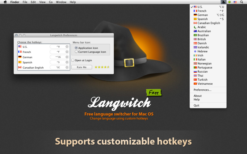 Langwitch 1.0 : Langwitch screenshot